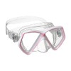 Mares Aquazone Pirate, Maske Kinder - Unisex, Pink/Weiß Trasparent