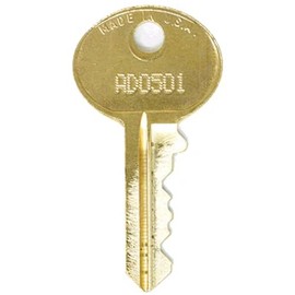 Hudson AD1086 Mailbox Replacement Key AD1086