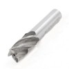 sourcingmap 18mmx16mmx92mm 4 Flutes HSS-AL End Mill Milling Cutter Tool