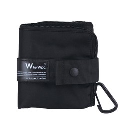 Wpc. W048-900-202 Business Umbrella Case, Black, Men's, Umbrella, Storage Bag, Water Absorbent, Belt, Carabiner, Attaches to a Carrying Case, Compact, Foldable, Solid, Stylish, Gentlemen, Men