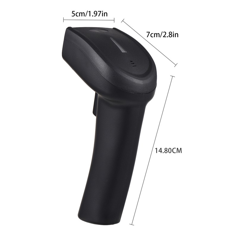 Barcode Scanner USB Plug and Play Portable Handheld Barcode Reader