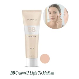 Bb Cream Beauty Balm Efect Spf 15 Farmasi / Tono 01 Light 02 Light To Medium