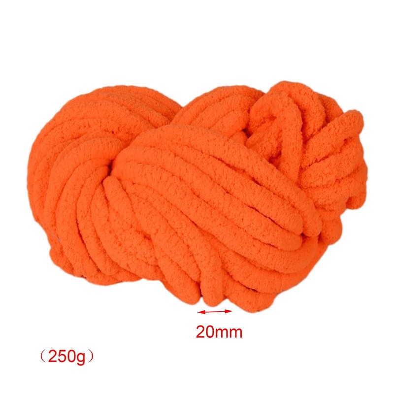 Vaveren Chunky Chenille Yarn Super Bulky Yarn Plush Yarn Thick