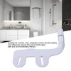 G1/2 Toilet Bidet Attachment Set ABS Dual Nozzle Bathroom Bidet