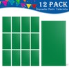 YSYJ 12 Pack Green 54 x 108 Inch Disposable Plastic