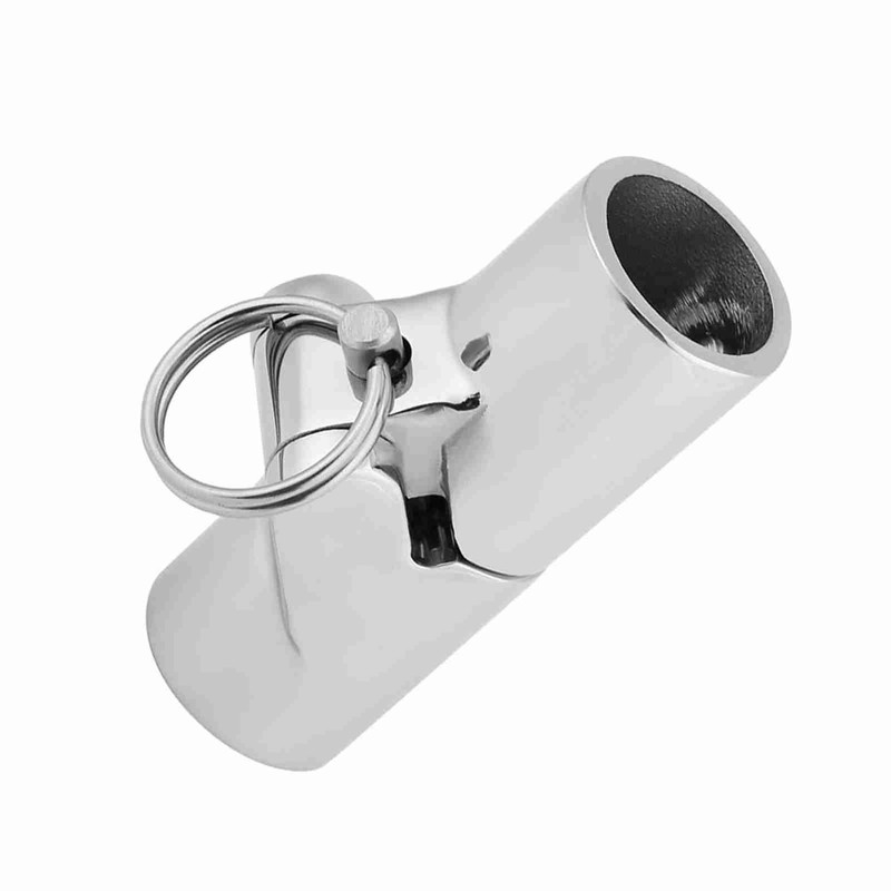 Marine Stainless Steel Folding Swivel Coupling Tube Pipe Connector Boat