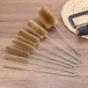 PATIKIL 12" Wire Tube Brush, 6Pcs 0.6" Diameter Brass Wire