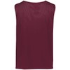 Augusta Sportswear Youth Mesh Reversible Pinnie L Maroon/White