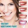 2 Bottles of White Tooth Paint, Teeth Whitening Paint, Mild