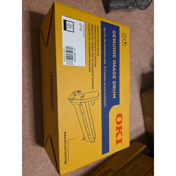 Okidata Genuine Okidata OKI Black 30K Image Drum for C712