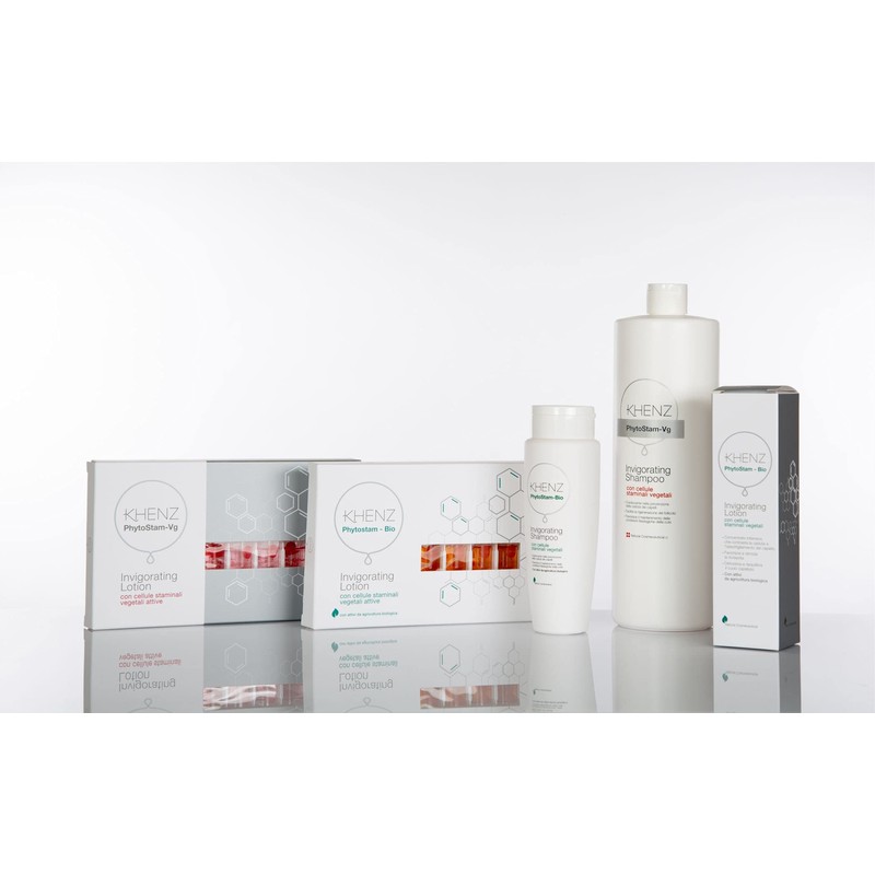 KHENZ SHAMPOO INVIGORATING Regenerating Hair Removal Hair Cells 250 ml