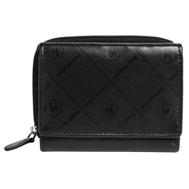 bruno banani Genuine Leather Women's Purse Black 021907, black, Standard size