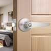 Probrico (5 Pack Keyed Entry Door Lever Lock for Exterior