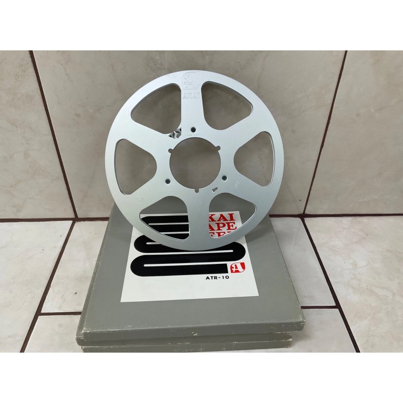 Akai 267 vintage 10.5" Metal Reel to Reel 1/4" Tape