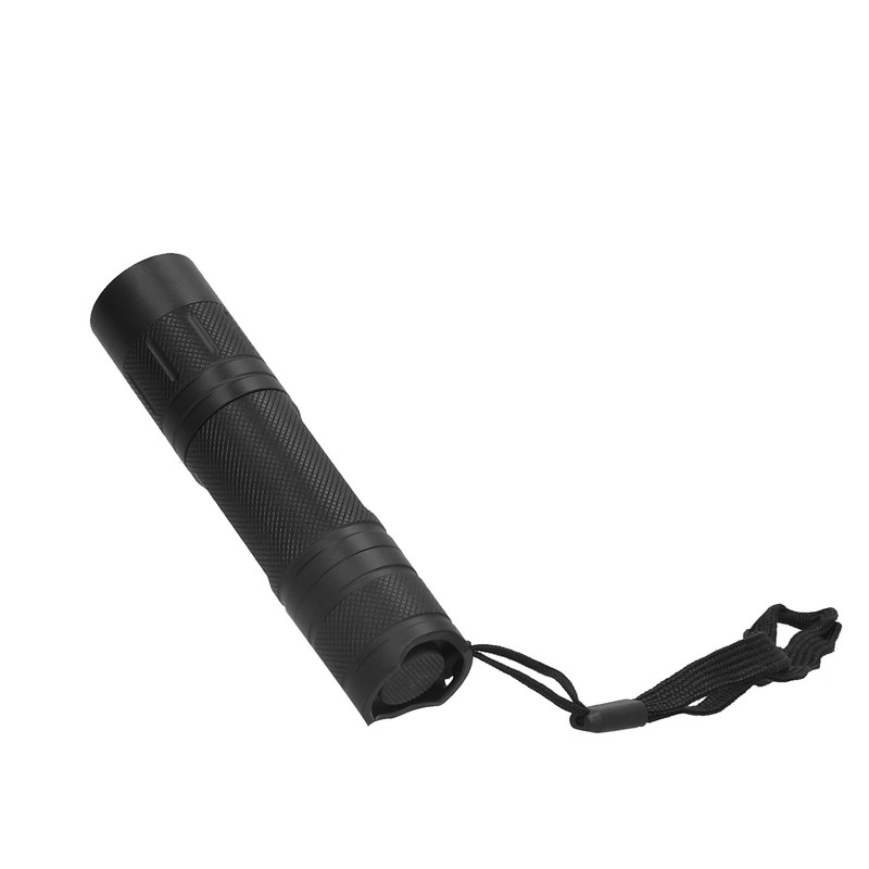 IR Flashlight Zoomable IPX54 Waterproof Anti Reverse Connection Comfortable Grip