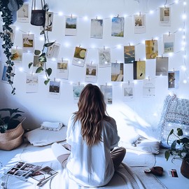 JMEXSUSS 200 LED White Fairy Lights Plug in, 66 ft Christmas Lights Outdoor Waterproof with 8 Modes, Twinkle Lights for Christmas Tree Decor Decor