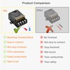GUIRUIMOON Wireless Remote Switch 110V, AC110V/120V/220V 30A Wireless Remote Relay