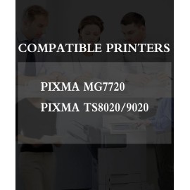 for Canon 3PK CLI271 CLI-271 Gray Ink Cartridge for Pixma TS9020 TS8020 MG7720 Printer