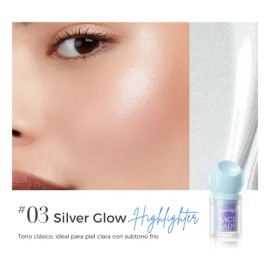 Sace Lady Iluminador Líquido Maquillaje 3 En 1 Impermeable