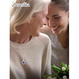 Infinity Necklace Sterling Silver Infinity Necklaces for Women Lapis Lazuli Necklace Lapis Lazuli Pendant I Love You Forever Jewelry Gifts for Women