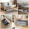 32 Pairs Foldable Underbed Shoe Storage Boxes Extra Large Underbed