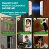 8 Pack Magnetic Cabinet Door Catch, Ultra Thin Adhesive Cabinet