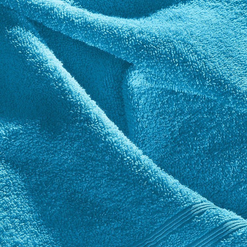 Erwin Müller Heidelberg Hand Towel, 100% Cotton, Turquoise, 50 x