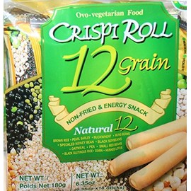 Ovo-Vegetarian 12 Grain Crispi Non-Fried Rolls (18 rolls) 1 Pack