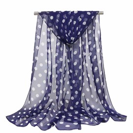 Pokeedioty Scarfs for Women Lightweight Fashion Scarves Elegant Floral Pattern Sheer Scarfs Sunscreen Shawls Wraps (P 0119)