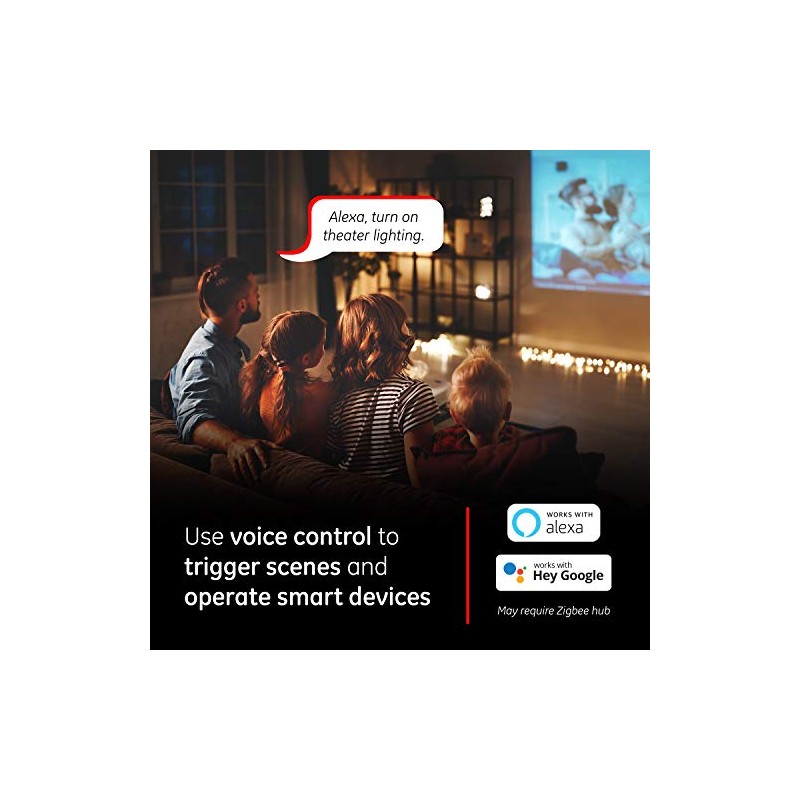 Enbrighten Zigbee - Interruptor de luz inteligente, QuickFit y SimpleWire,