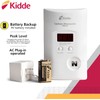 Kidde Carbon Monoxide Detector, Plug In Wall with 9-Volt Battery