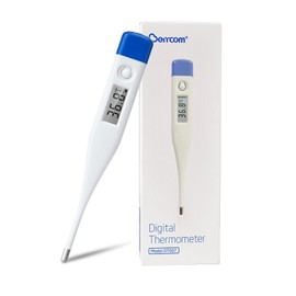Berrcom Digital Thermometer for Adults and Babies Oral, Underarm and Rectal Medical Thermometer for Fever Kids with Fever Alarm