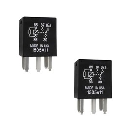 Sylvil - 2 rels de alimentacin - Bomba de combustible multiusos de 5 pines, G8V-RH-1C7T-R-DC12 automotriz, sistema elctrico de alto rendimiento de... 