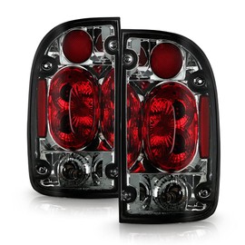 ACANII - For Smoked 1995 1996 1997 1998 1999 2000 Toyota Tacoma Tail Lights Brake Lamps Taillights 95 96 97 98 99 00 L+R