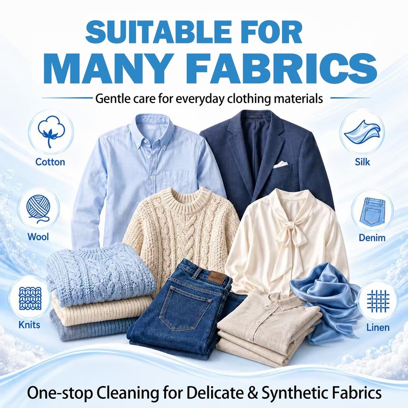 Clothes Dry Cleaner,Phosphate-Free Stain Remover,Travel-Friendly