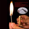 BIASTNR Permanent Match Emergency Lighter, Metal Matchstick Fire Starter Keychain,