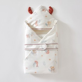 Newborn Thick Baby Swaddle Blanket for Infants 90x90 - Jungle Cover 3ea