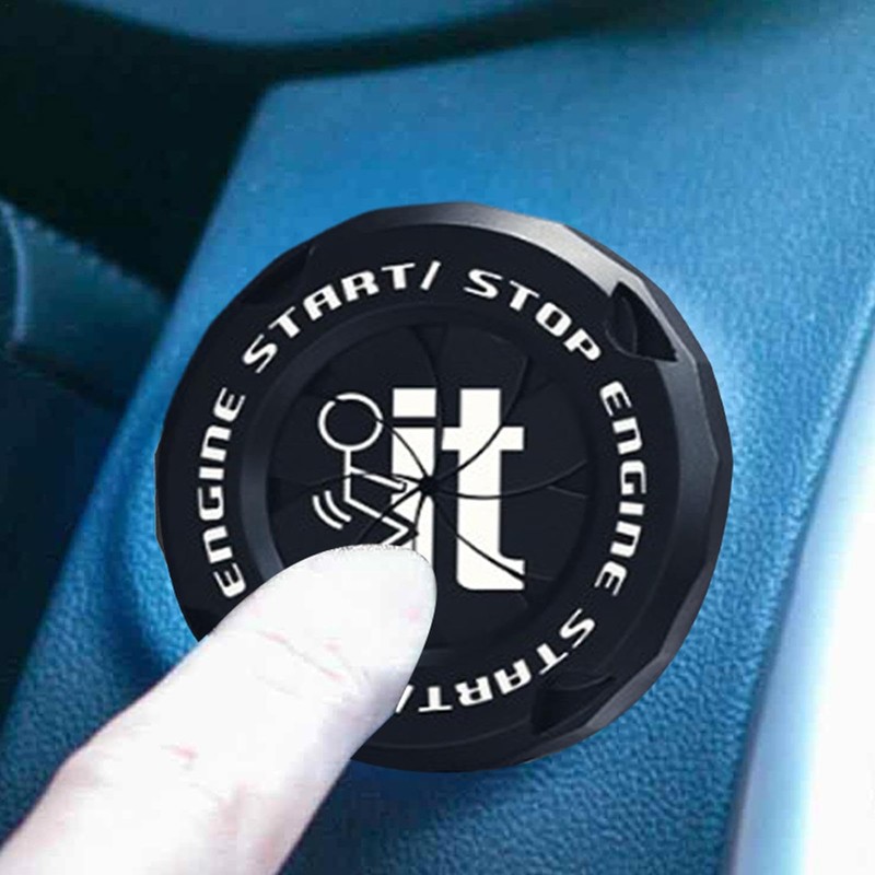Car Engine Button, Car Engine Button Decoration, Anti-Scratch Engine Start