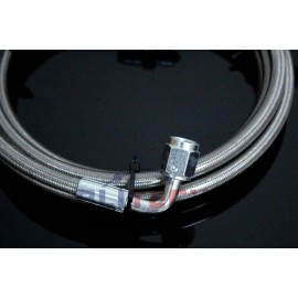 Blitech Master to Slave Cylinder Stainless Braided Clutch Line fit 90-97 Honda Accord