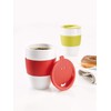 Koziol Insulated Cup with lid Aroma to go black