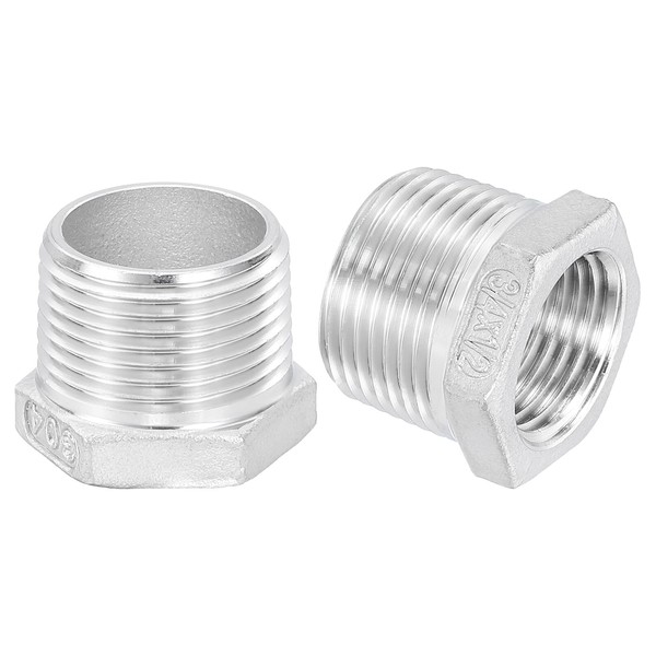 sourcing map sourcing map 5Pcs 3/4" Male to 1/2" Female
