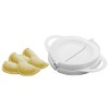 Tredoni 16.5 cm Dough Press Calzone Stamp Cutter, Empanadas/Sambusak Maker