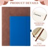 SATINIOR 5 Pack A4 Notebooks Large Journal 360 Pages Leather