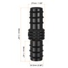 sourcing map Plastic Irrigation Hose Connector 24.5 mm with Barb
