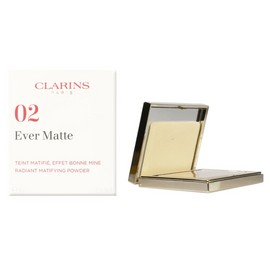 Clarins Ever Matte Radiant Mattifying Powder 02 Transparent Medium 0.3 OZ
