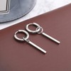 PiercingJak 1.2 mm stainless steel detachable ear piercing creole hoop