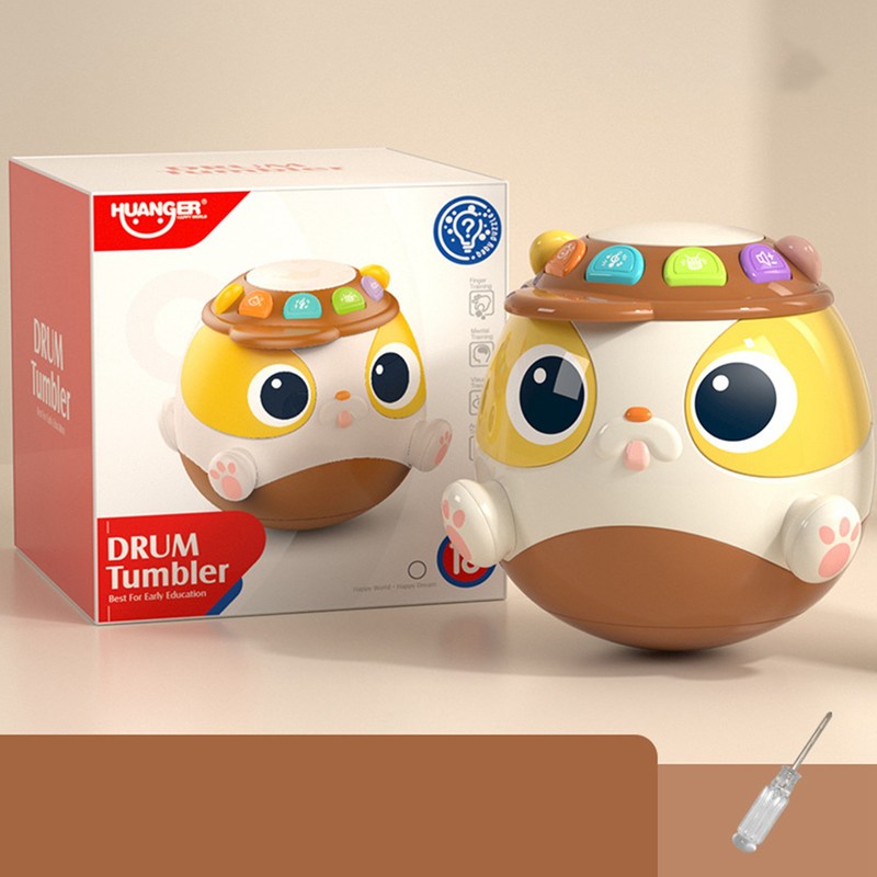 Musical Wobbling Toy Early Educational Multi Functional Electric Cartoon Wobbling