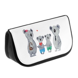 Mr. & Mrs. Panda Cosmetic Bag Koala Family Two - Gift, Brother, Toiletry Bag, Sister, Mum, Family Time, Toiletry Bag, Best Family, neutral, Hand Drawn