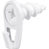 Hillman 122401 Small Self-Drilling White Wall Driller Picture Hangers 35lbs