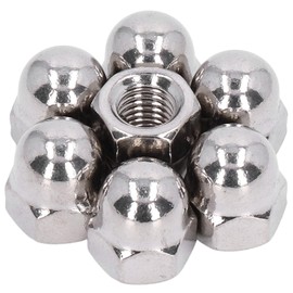 Pack of 50 Stainless Steel Acorn Union Nuts, Fasteners Nut Fasteners Nut Hex Cap Assortment Kit M3 M4 M5 M6 M8 M10 M12(M5), Nut